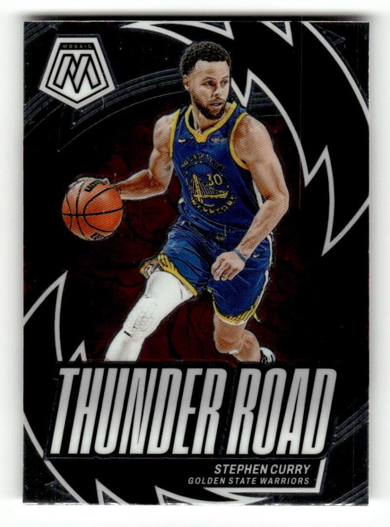 Amazon.com: 2023-24 Panini Mosaic Thunder Road #13 Stephen Curry